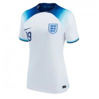 Camisa de time de futebol Inglaterra Mason Mount #19 Replicas 1º Equipamento Feminina Mundo 2022 Manga Curta